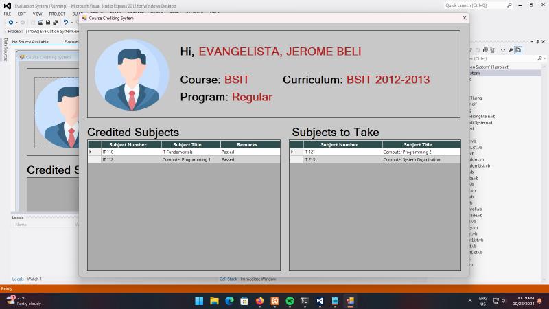 Course Crediting System